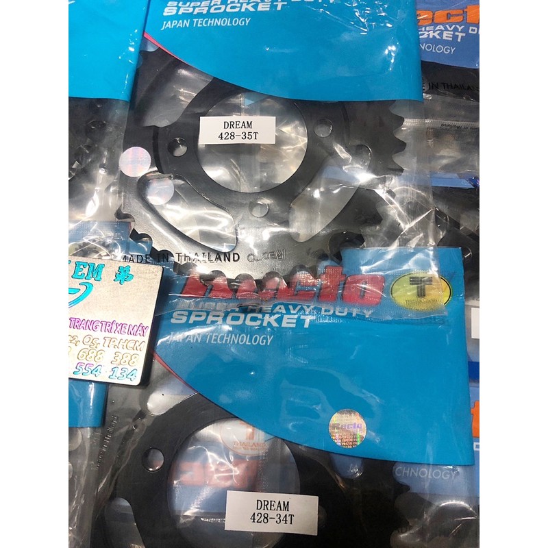 Nhông Dĩa Dream / Wave Nhỏ ( Đủ Size ; 28 - 42 ) Hàng Chính Hãng Recto THAILAND &gt;&gt;&gt;&gt;