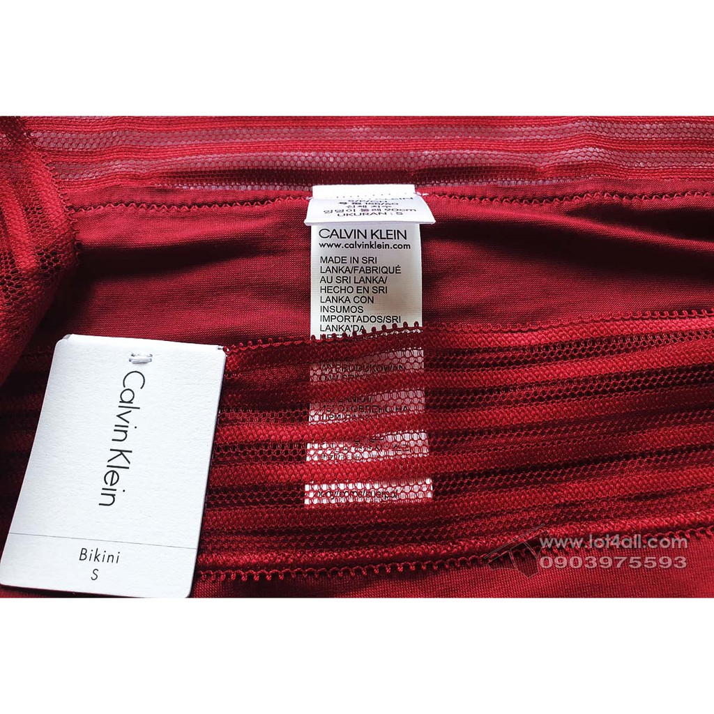 [AUT.] Quần lót nữ Calvin Klein QD3671 Ultra-Soft Modal Bikini Rasberry Jam