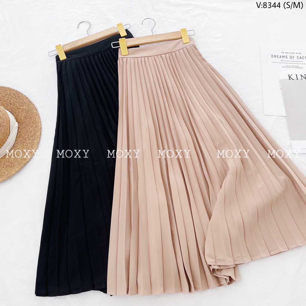 SP008344-Chân váy xếp ly dài