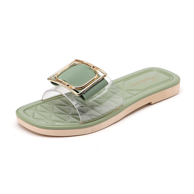 Dép Quai Ngang Đế Mềm Thời Trang Mùa Hè Cho Nữ