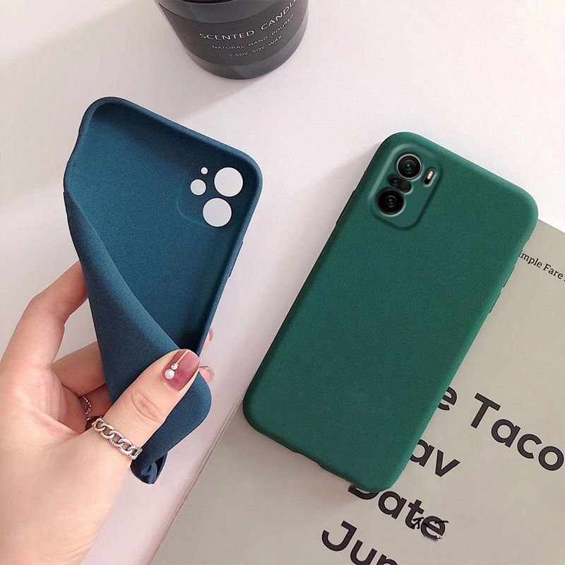 Ốp điện thoại silicon mềm nhám cho Xiaomi Redmi Note 11 Pro 10 Note 10 Pro 10S 11T Pro