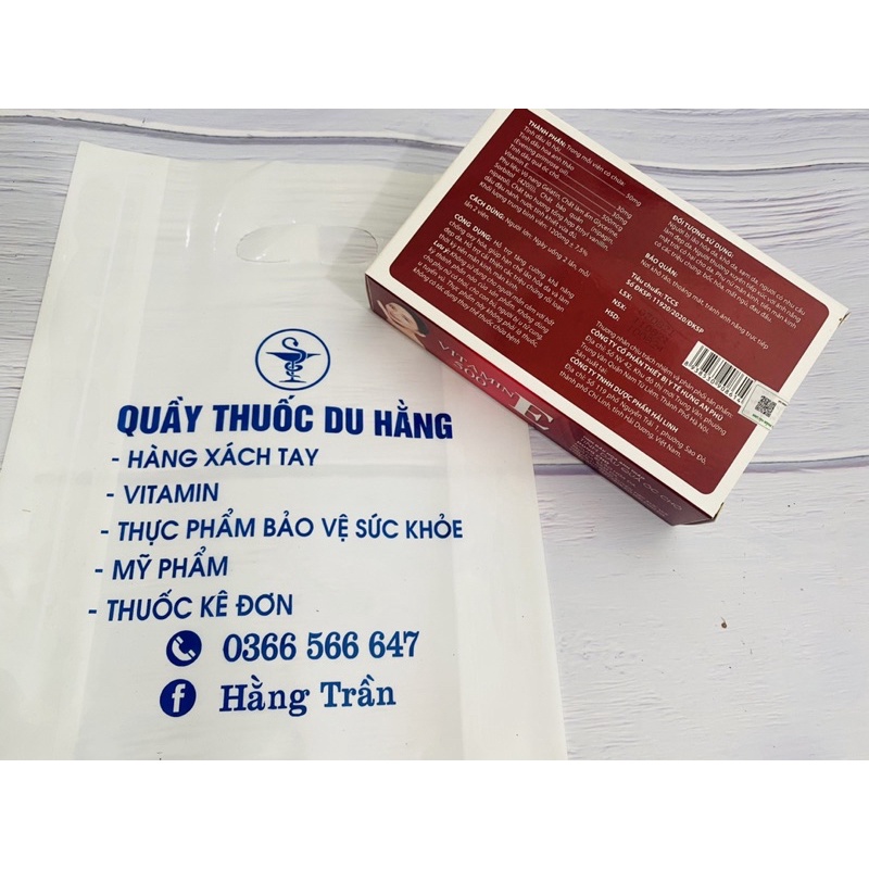 Vitamin E đỏ - collagen