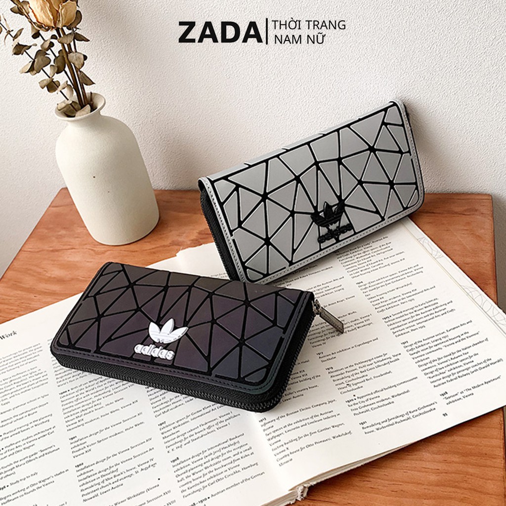 Ví cầm tay nữ phản quang ZADA chất liệu da pu chống nước thời trang clutch dự tiêc [Z1503]