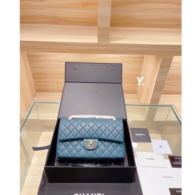 Túi xách Chánel Cf sz 25 chất da bò hàng order xưởng