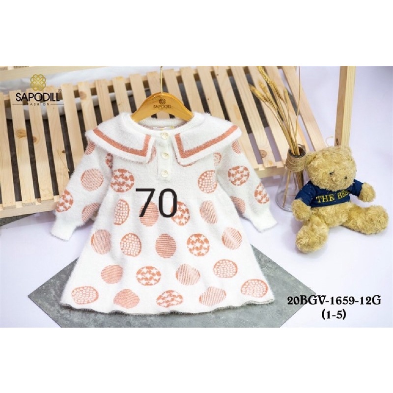 Váy len cao cấp  SAPODILL     cho bé từ 1-5y