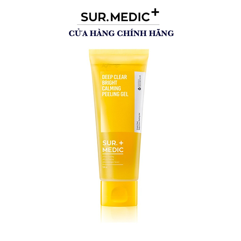 Tẩy Tế Bào Chết Làm Sáng Da Dạng Gel SURMEDIC Deep Clear Bright Calming Peeling Gel 120ml | BigBuy360 - bigbuy360.vn