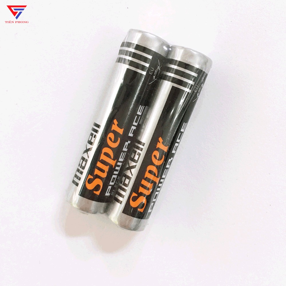 Vỉ 2 viên pin Maxell than đũa AAA chính hãng
