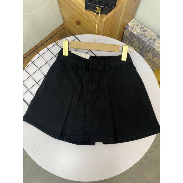 QUẦN GIẢ VÁY JEANS XOÈ CHUN SAU MS15662