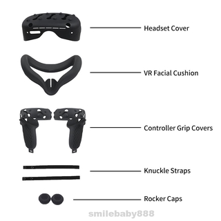Bộ vỏ đệm hút mồ hôi chống rơi cho tay cầm & kính Oculus Quest 2