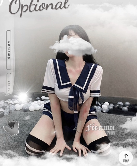 ( HÀNG CÓ SẴN ) SET VÁY NGỦ COSPLAY NỮ SINH SEXY | BigBuy360 - bigbuy360.vn