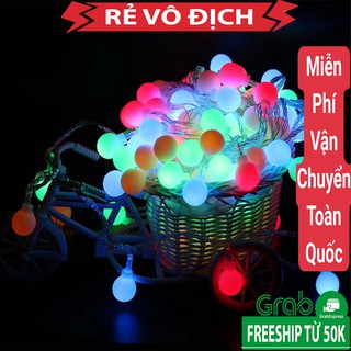 Dây đèn led cherry ball 10m 100 bóng 22mm