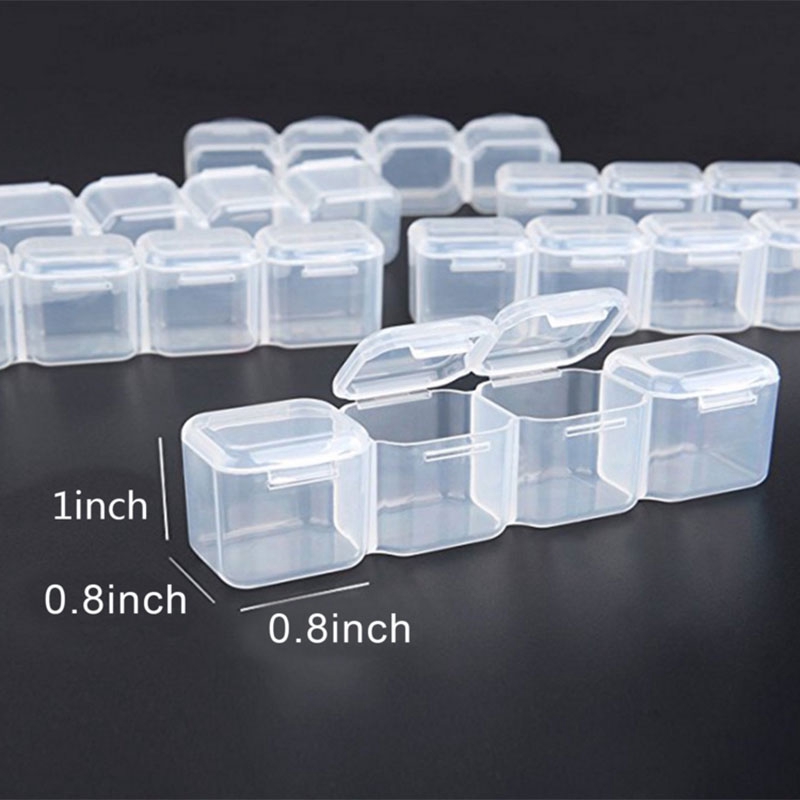 Hộp chia 28 ngăn đựng thuốc uống tiện lợi
