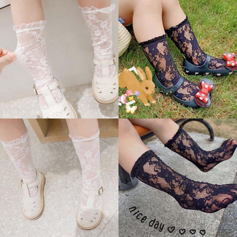 TẤT LƯỚI MÙA HÈ CHO BÉ GÁI