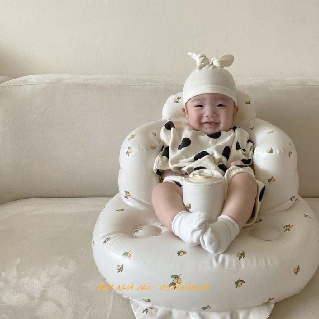 Ghế Hơi Tập Ngồi Phong Cách Hàn Quốc Cho Bé Cực Xinh Xắn Đáng Yêu