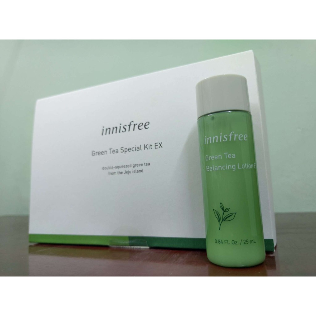 Bộ Kit Dưỡng Da Mụn Cấp Ẩm Innisfree Green Tea Special Kit EX - 2019 | BigBuy360 - bigbuy360.vn