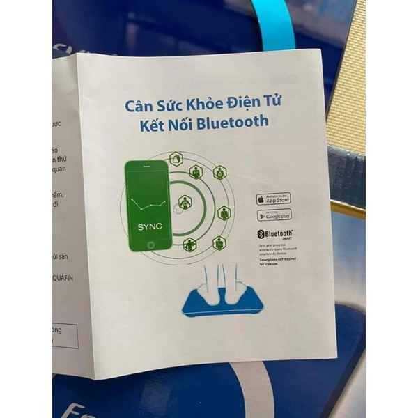 cân sức khoẻ điện tử cao cấp kết nối Bluetooth phân tích cơ, xương, mỡ ....freeship hkm sữa ensure