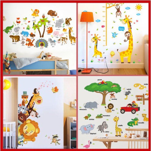 15 Mẫu Decal Bán Chạy Nhất- Tranh Dán Tường Dành Cho Bé