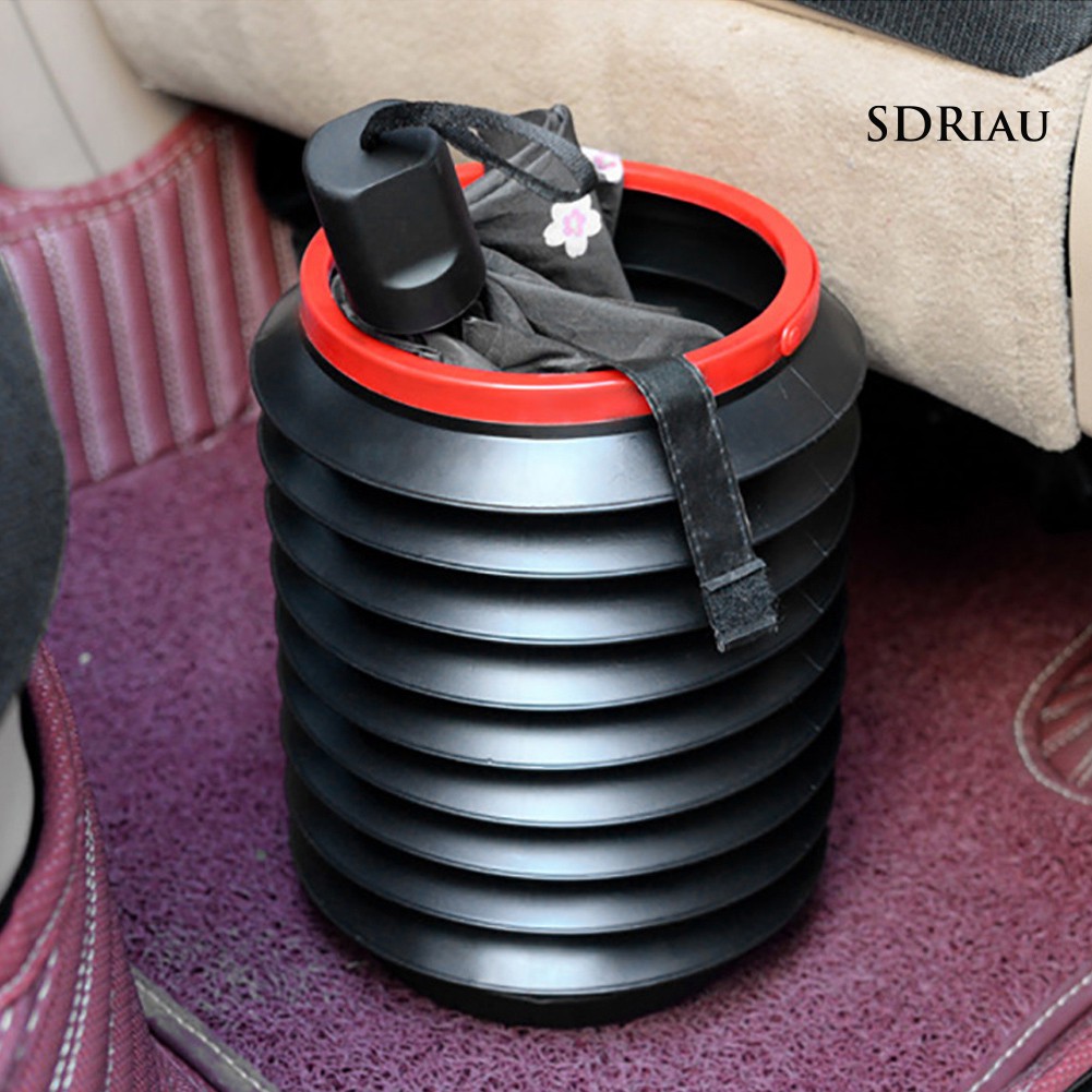 Thùng Đựng Rác Bằng Nhựa Có Thể Gấp Gọn Tiện Dụng Cho Xe Hơi / Câu Cá