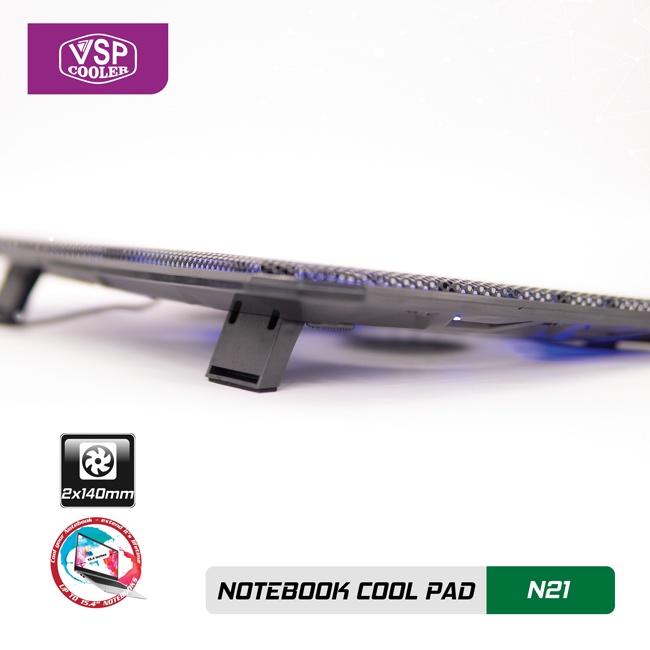 Đế tản nhiệt Notebook cool pad N21