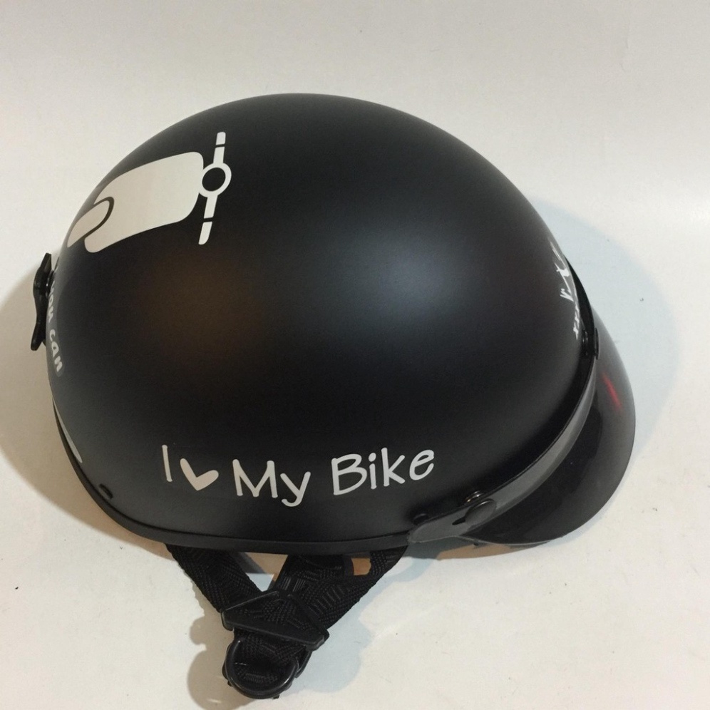 NÓN BẢO HIỂM NỮA ĐẦU I LOVE MY BIKE-. ĐẠI KA STORE MS 900