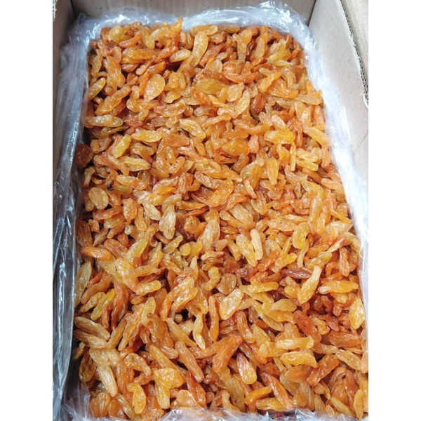 Hũ 500gr nho Ấn Độ  sấy dẻo không đường hương vị tự nhiên