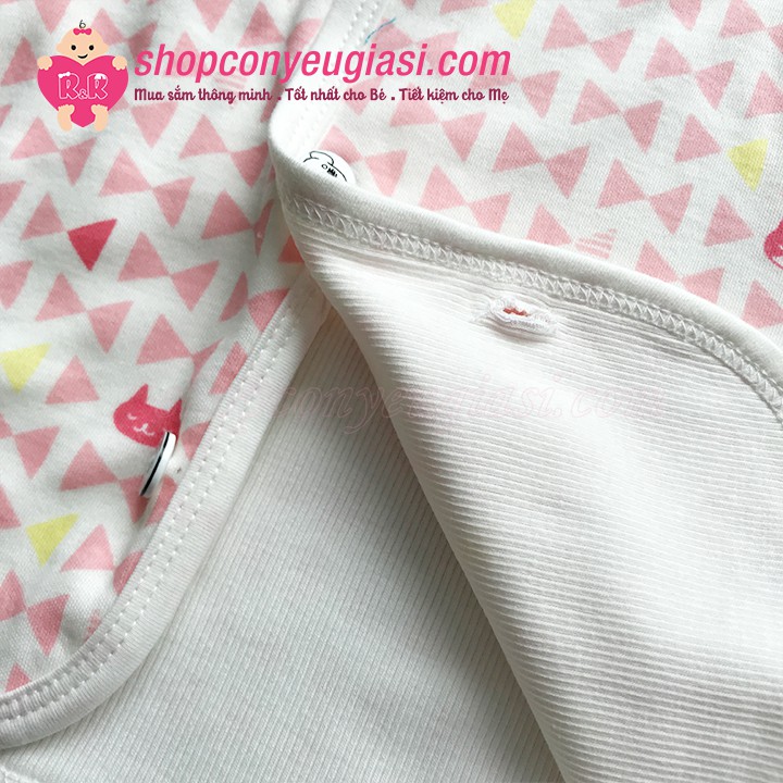 Áo Gilet Fany Túi Tròn In Rơi - Made In Vietnam