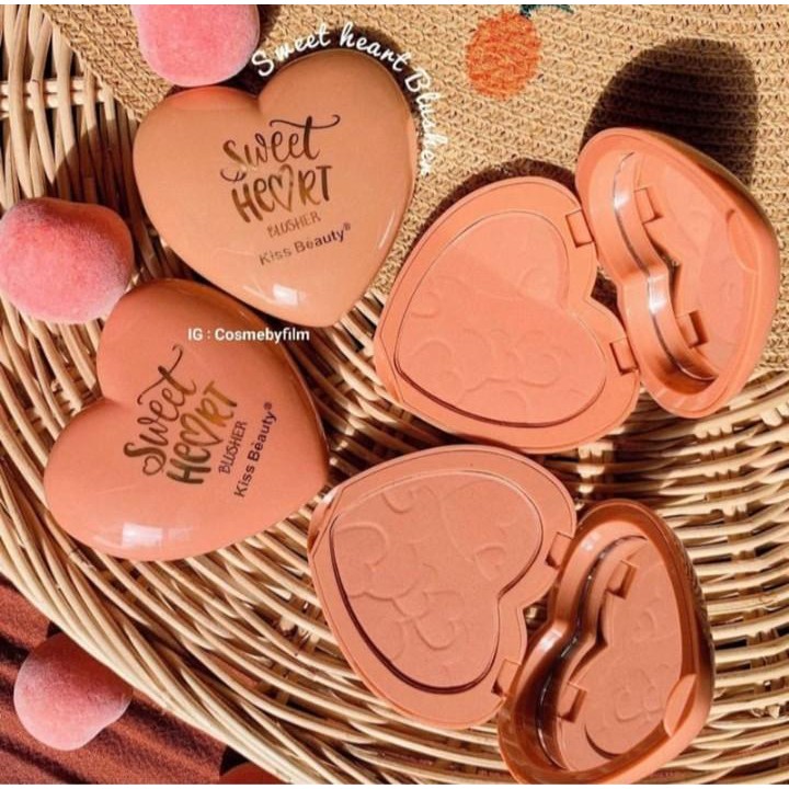 Phấn má hồng Kiss Beauty Sweet Heart Blusher