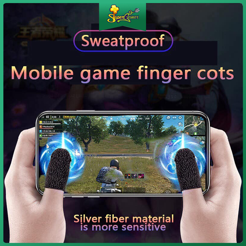 Găng Ngón Tay Chống Mồ Hôi Dùng Chơi Game Trên Màn Hình Cảm Ứng Chuyên Nghiệp | BigBuy360 - bigbuy360.vn