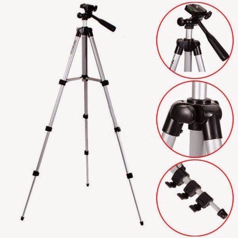 BỘ GẬY CHỤP ẢNH 3 CHÂN TRIPOD TF-3110 - BỘ GIÁ ĐỠ ĐIỆN THOẠI MÁY ẢNH 3 CHÂN TRIPOD ĐA NĂNG