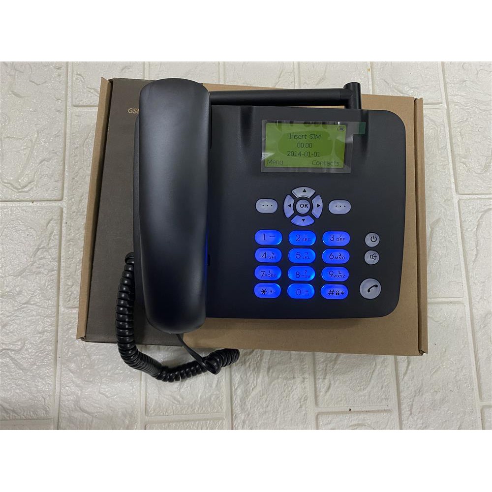 Điện Thoại Bàn Không Dây Gắn Sim Di Dộng, GPhone, HomePhone, Viettel, VinaPhone, Mobifone Sóng Khỏe Loa To