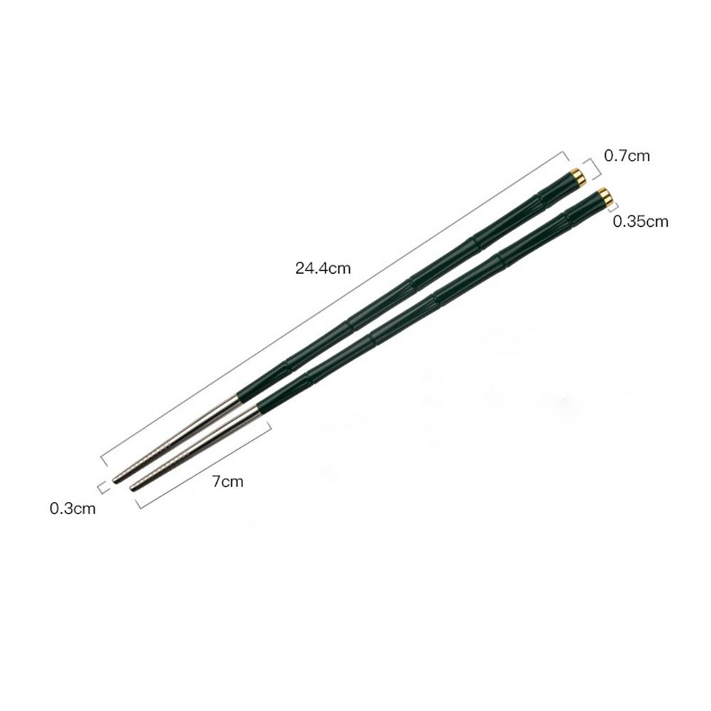 Đôi đũa bằng inox 304 chống trượt chất lượng cao