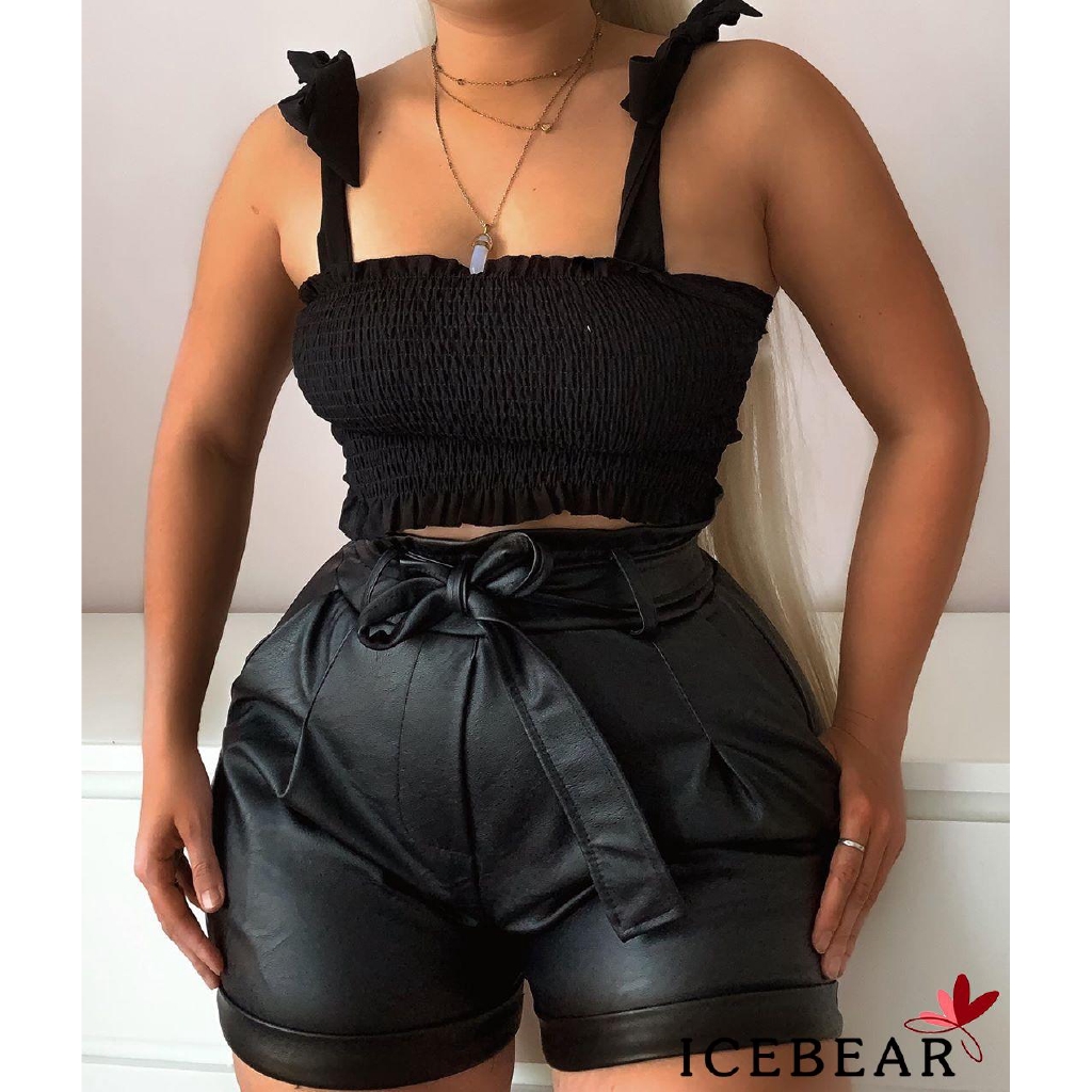 Áo Hai Dây Phối Ren Gợi Cảm Cho Nữ