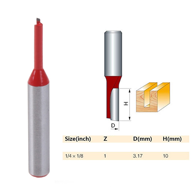 Mũi Phay Router 1 # 4 Shank 1 # 8 # Chuyên Dụng Chất Lượng Cao