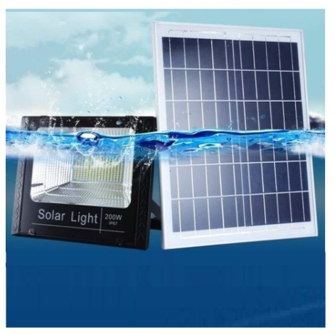 Đèn led pha năng lượng mặt trời Solar light 200W