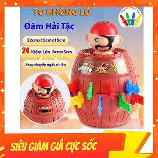 Đồ Chơi Đâm Hải Tặc Loại Lớn 24 Phụ Kiện Cho Các Bé Chơi Đội Nhóm Vui Nhộn
