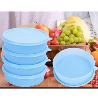 Set 4 hộp tup tròn 500ml ♥️ tupperware