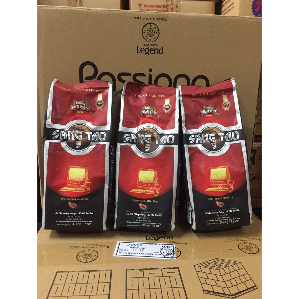 Cà phê sáng tạo1-2-3-4-5 Trung Nguyên