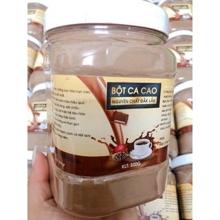 Bột ca cao nguyên chất đắk lắk hộp 500gr