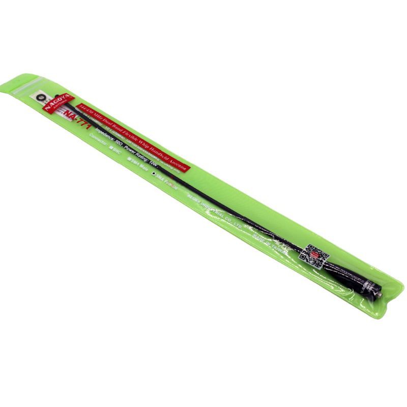 Ăng ten kép NA-771 NAGOYA Sma-F Vhf / Uhf 144 / 430mhz Na771 cho Baofeng Uv-5R Uv-82 Bf-888S Walkie Talkie kèm phụ kiện