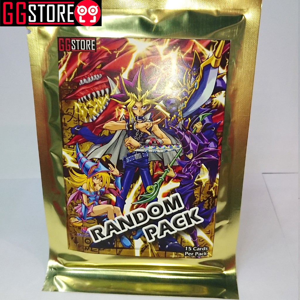 [ Bài Yugioh Chính Hãng ] Gói 15 Thẻ Bài Yugioh Ngẫu Nhiên Chính Hãng Konami