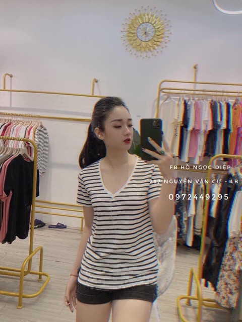 ÁO CỔ TIM GÂN SAU HOT | BigBuy360 - bigbuy360.vn