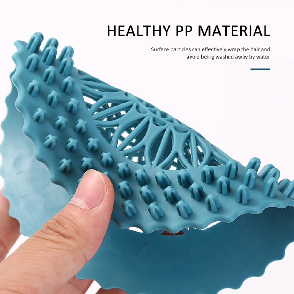 Nắp lọc cống thoát nước chặn tóc chống tắc nghẽn từ silicon nhiều màu tùy chọn dùng trong bồn nhà tắm/ bồn rửa nhà bếp