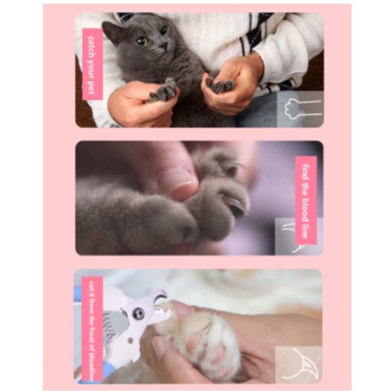 ⭐Nóng Bỏng⭐Kềm Cắt Móng Cho Thú Cưng Chó Mèo Bằng Thép Không Gỉ