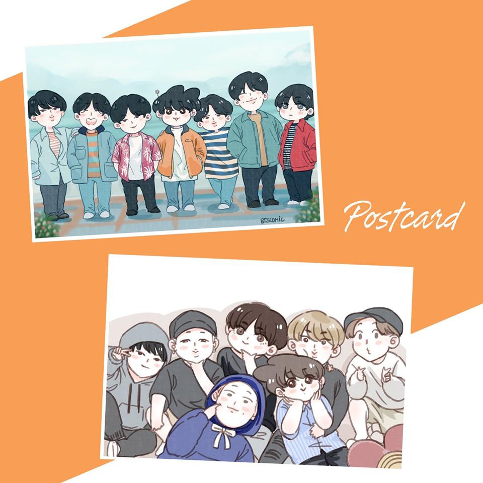 Sách - Combo BTS Comic và BTS -Ở đâu có hy vọng ở đó có khó khăn | WebRaoVat - webraovat.net.vn