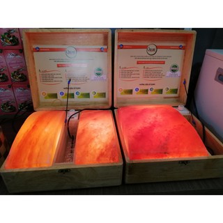 Hộp đèn đá muối massage chân