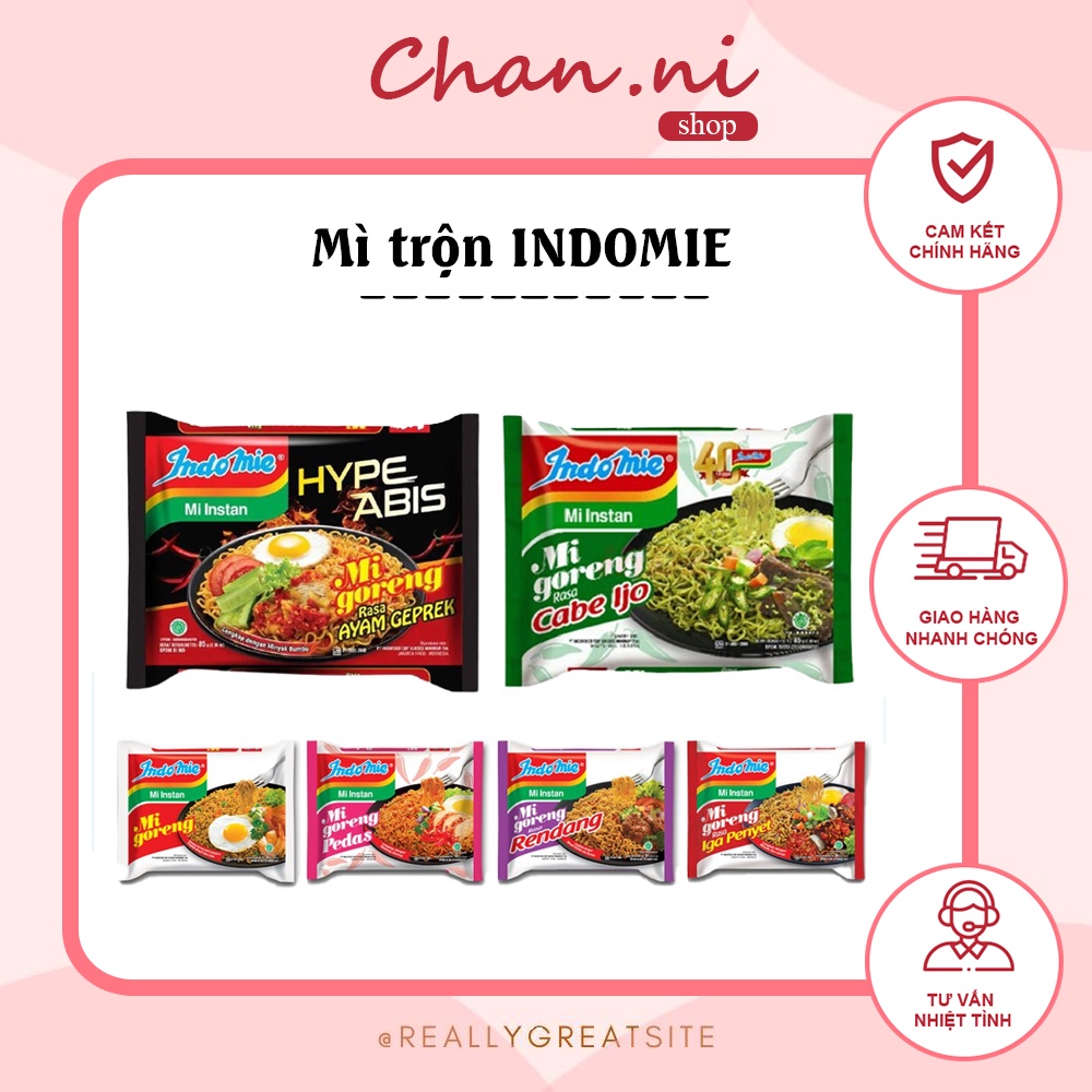 Mì xào khô Indomie