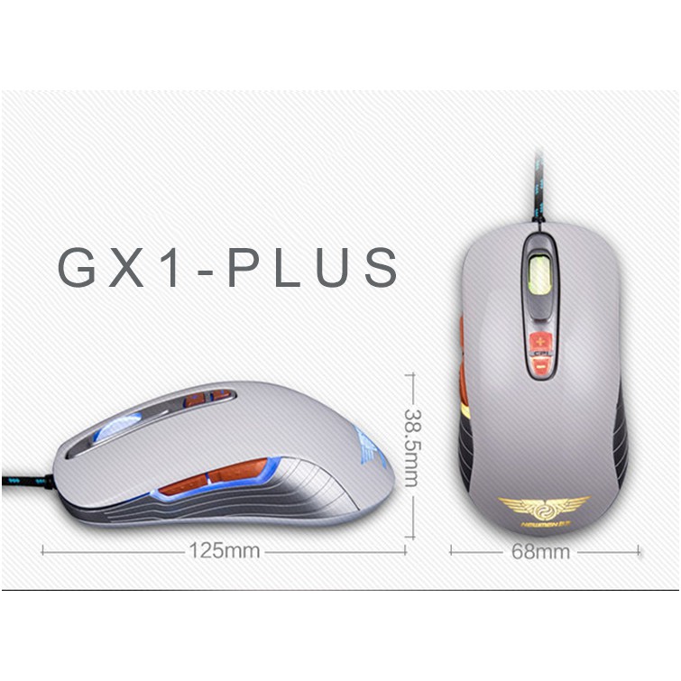 ˂PATECH˃ Chuột máy tính Newmen Gaming GX1-Plus - Hàng Chính Hãng