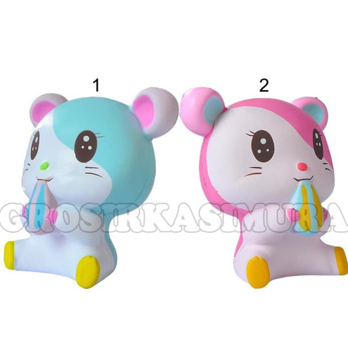 Đồ Chơi Mềm Nở Chậm Làm Từ Hạt Thơm Hình Chuột Hamster Dễ Thương Mã 81046