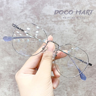 Gọng kính cận nam nữ DOCO MART M561 mắt kính tròn càng kim loại cao cấp không gỉ
