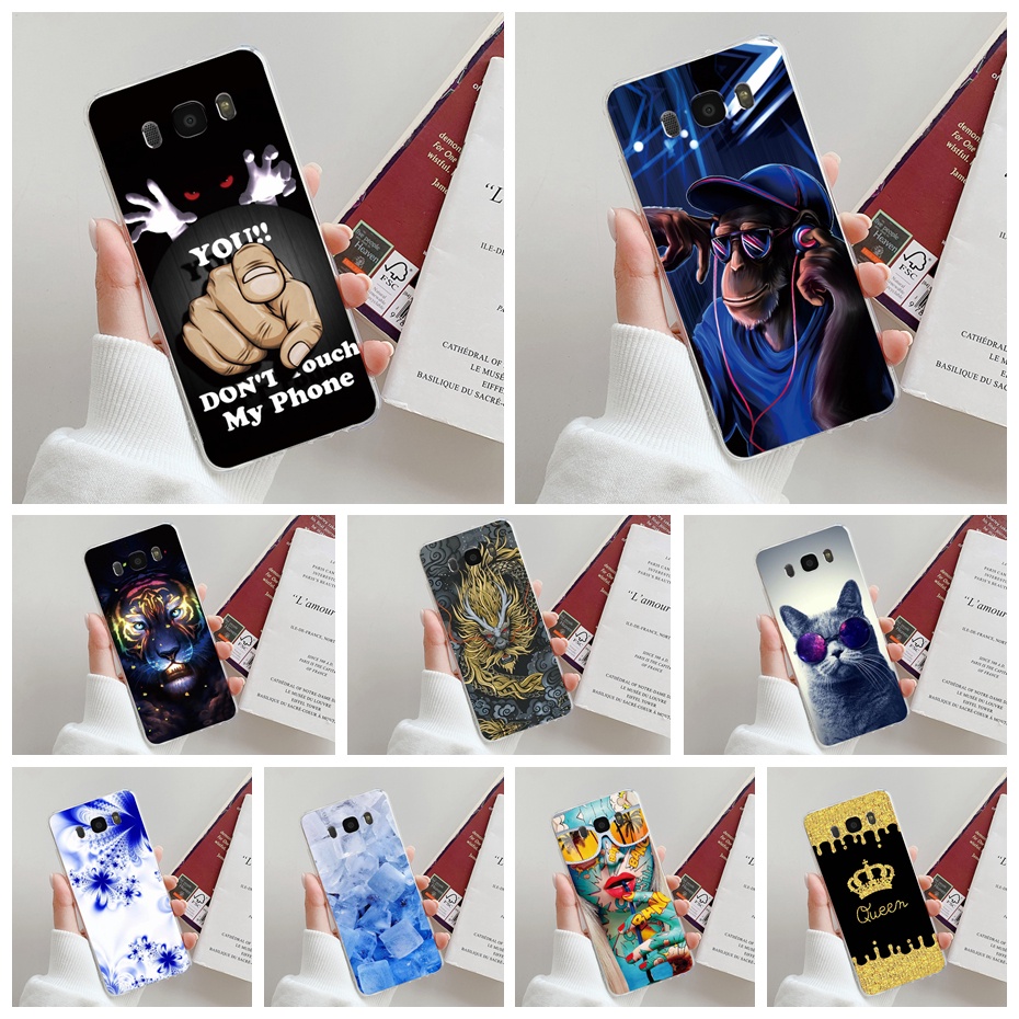 Ốp Điện Thoại TPU Dẻo In Họa Tiết Hoạt Hình Dễ Thương Cho Samsung Galaxy J7 2016 J710F J7 Prime G610F G610Y